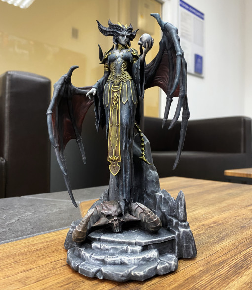 3D фигурка персонаж игры Diablo в Комсомольске-на-Амуре