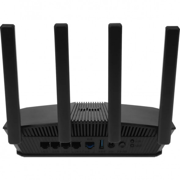 Wi-Fi роутер ASUS RT-BE58U, Wi-Fi 7, BE3600, 2.4/5ГГц, 4 LAN, черный в Комсомольске-на-Амуре