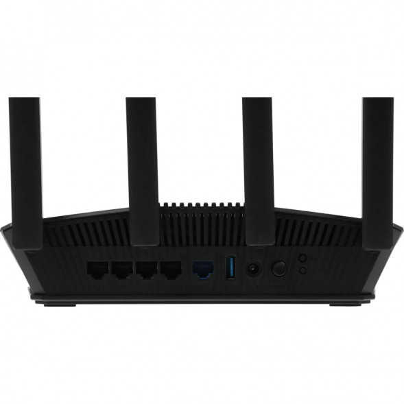 Wi-Fi роутер ASUS RT-BE58U, Wi-Fi 7, BE3600, 2.4/5ГГц, 4 LAN, черный в Комсомольске-на-Амуре