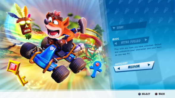 Crash Team Racing Nitro-Fueled [PS4, английская версия] в Комсомольске-на-Амуре