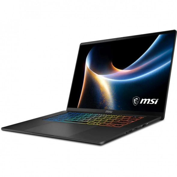 Ноутбук MSI Stealth 16 AI+ B3WI-012RU (16&amp;quot;, OLED, Intel Core Ultra 9 386H 2.1ГГц, 16 ядер, 32ГБ DDR5, 1ТБ SSD, NVIDIA GeForce RTX 5080, Windows 11 Home), черный в Комсомольске-на-Амуре