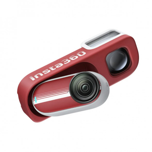 Экшн-камера Insta360 Go 3S Retro Bundle Special Edition 128ГБ, Red в Комсомольске-на-Амуре