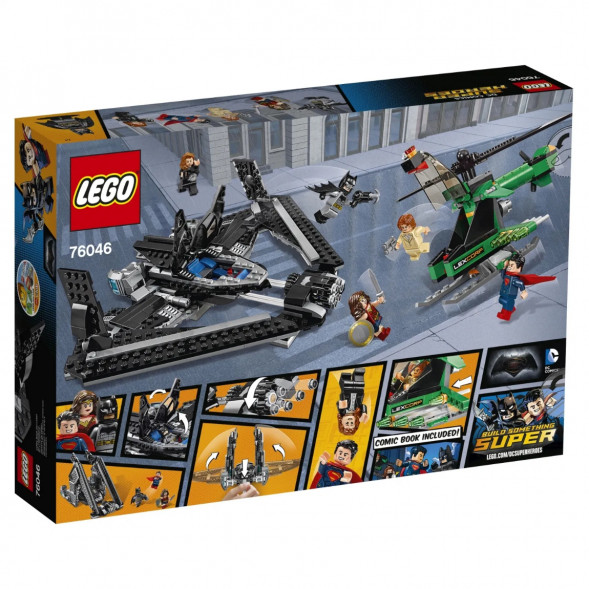 Конструктор LEGO Super Heroes 76046 Поединок в небе в Комсомольске-на-Амуре