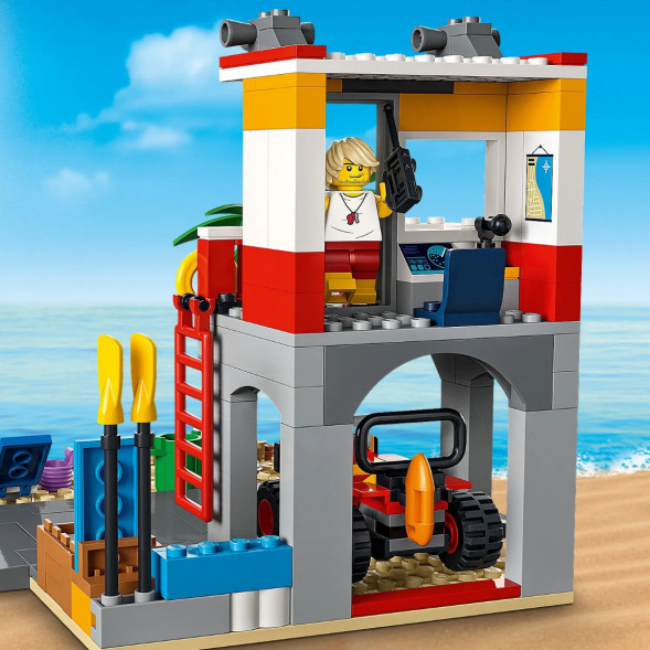Конструктор LEGO City 60328 Пост спасателей на пляже в Комсомольске-на-Амуре