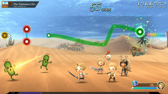 Игра Theatrhythm: Final Bar Line [Nintendo Switch, английская версия] в Комсомольске-на-Амуре
