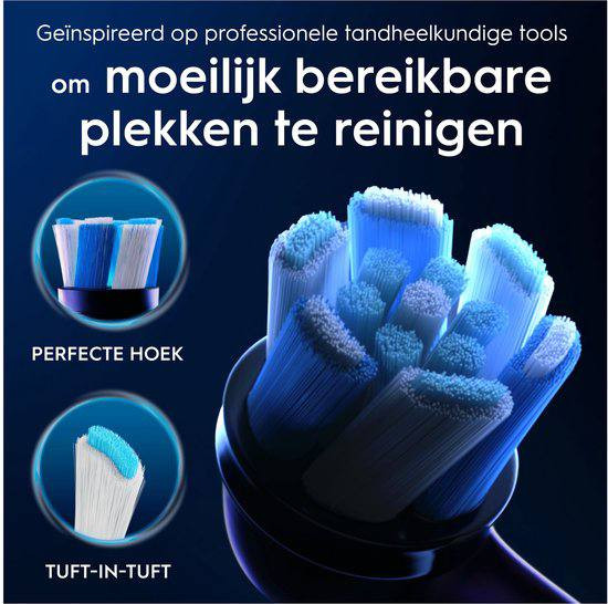 Насадки на зубные щетки Oral-B iO Series Ultimate Clean Black - CrissCross - 4 шт. в Комсомольске-на-Амуре