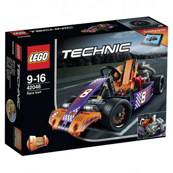 Конструктор LEGO Technic 42048 Гоночный карт в Комсомольске-на-Амуре