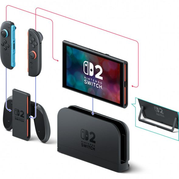 Игровая приставка Nintendo Switch 2, черный в Комсомольске-на-Амуре
