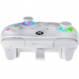 Геймпад проводной PDP для Xbox Afterglow Wave, White