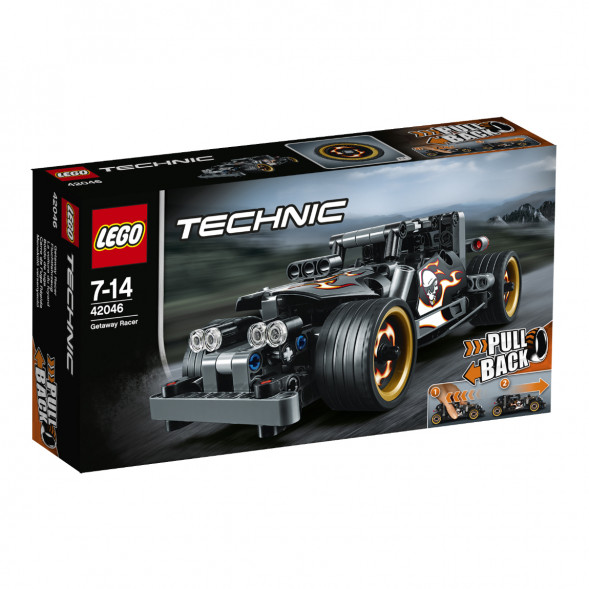 Конструктор LEGO Technic 42046 Гоночный автомобиль для побега в Комсомольске-на-Амуре