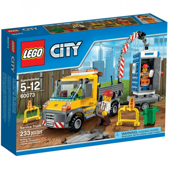Конструктор LEGO City 60073 Машина техобслуживания в Комсомольске-на-Амуре