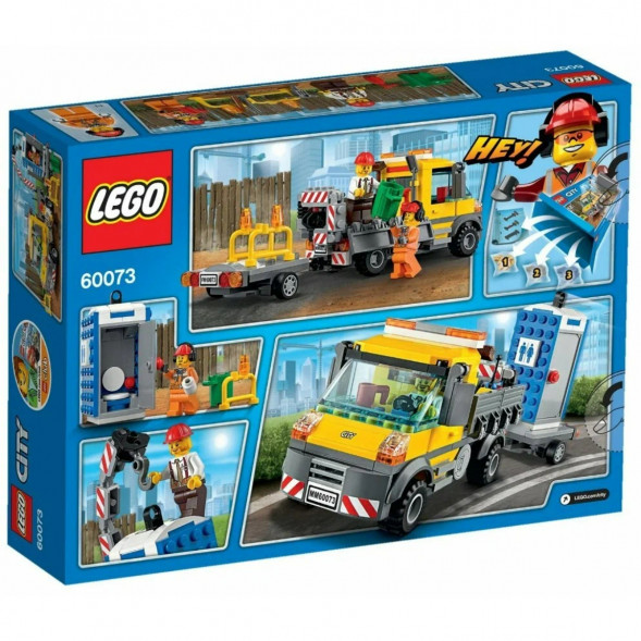 Конструктор LEGO City 60073 Машина техобслуживания в Комсомольске-на-Амуре