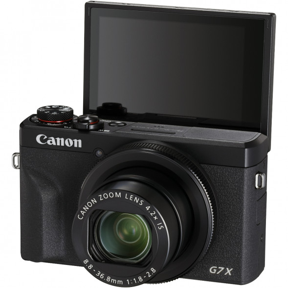 Фотоаппарат Canon PowerShot G7X Mark III, чёрный в Комсомольске-на-Амуре