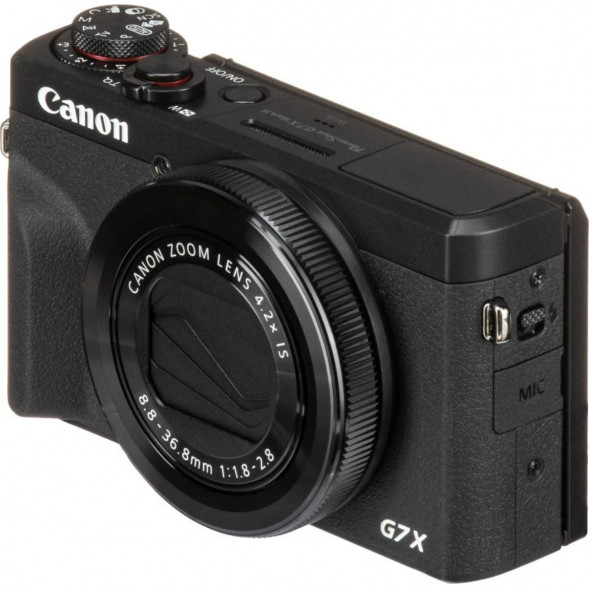 Фотоаппарат Canon PowerShot G7X Mark III, чёрный в Комсомольске-на-Амуре