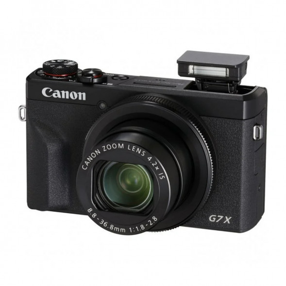 Фотоаппарат Canon PowerShot G7X Mark III, чёрный в Комсомольске-на-Амуре
