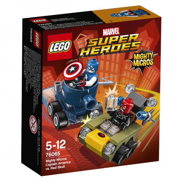 Конструктор LEGO Super Heroes 76065 Капитан Америка против Красного Черепа в Комсомольске-на-Амуре