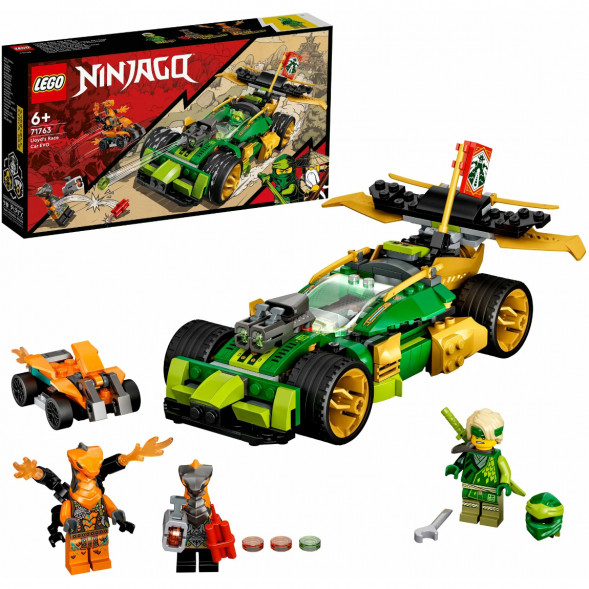 Конструктор LEGO Ninjago 71763 Гоночный автомобиль ЭВО Ллойда в Комсомольске-на-Амуре