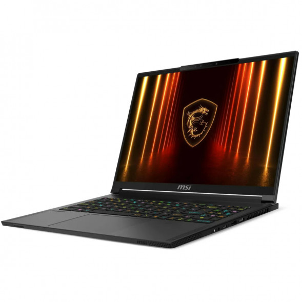 Ноутбук игровой MSI Stealth 16 AI A2HWFG-086XRU (16&amp;quot;, Intel Core Ultra 7, 32ГБ, 1ТБ SSD, RTX 5060, FreeDOS), черный в Комсомольске-на-Амуре