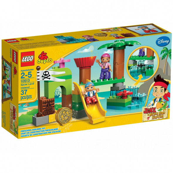 Конструктор LEGO DUPLO 10513 Штаб пиратов Нетландии в Комсомольске-на-Амуре