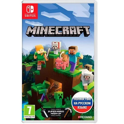 Игра Minecraft для Nintendo Switch, картридж в Комсомольске-на-Амуре