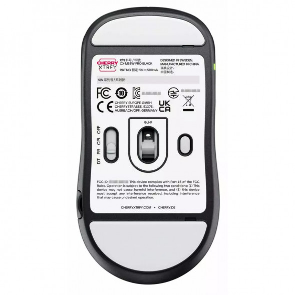 Беспроводная мышь CHERRY XTRFY M68 Pro Wireless, Black в Комсомольске-на-Амуре