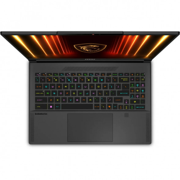 Ноутбук MSI Stealth A16 AI+ A3HWHG-239XRU (16&amp;quot;, OLED, AMD Ryzen AI 9 365 2ГГц, 10 ядер, 32ГБ LPDDR5x, 1ТБ SSD, NVIDIA GeForce RTX 5070 Ti, без ОС), черный в Комсомольске-на-Амуре
