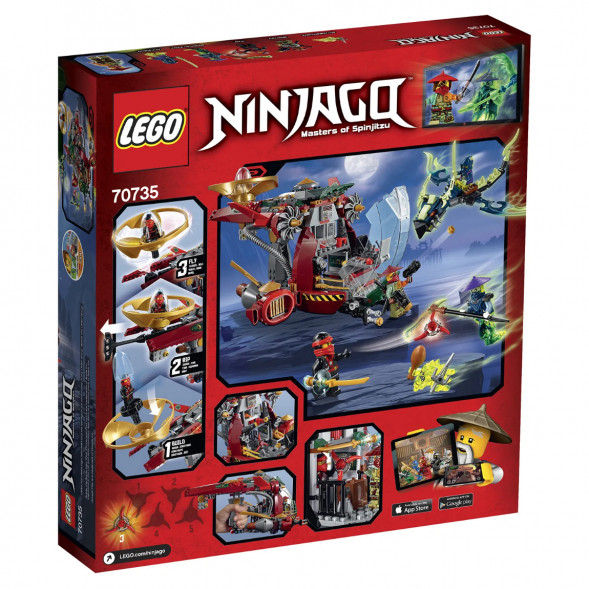 Конструктор LEGO Ninjago 70735 Корабль R.E.X Ронана в Комсомольске-на-Амуре