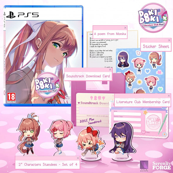 Игра Doki Doki Literature Club Plus! [PS5, русские субтитры] в Комсомольске-на-Амуре