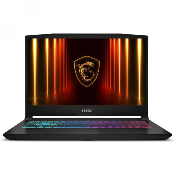 Ноутбук MSI Katana 15 HX B14WFK-1073XRU (15.6&amp;quot;, IPS, Intel Core i7-14650HX 2.2ГГц, 16 ядер, 16ГБ DDR5, 512ГБ SSD, NVIDIA GeForce RTX 5060 - 8 ГБ, без ОС), черный в Комсомольске-на-Амуре