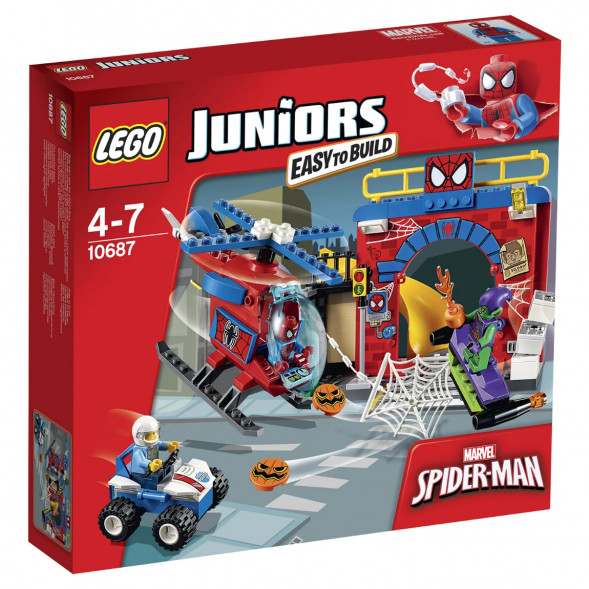 Конструктор LEGO Juniors 10687 Убежище Человека-паука в Комсомольске-на-Амуре