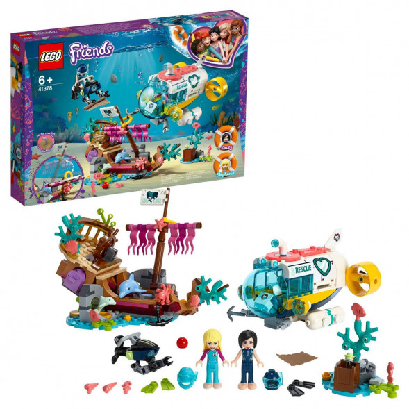 Конструктор LEGO Friends 41378 Спасение дельфинов в Комсомольске-на-Амуре