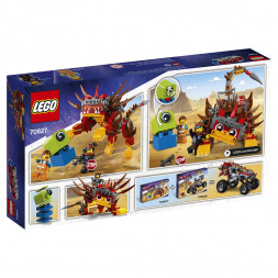 Конструктор LEGO Movie 70827 Ультра-Киса и воин Люси