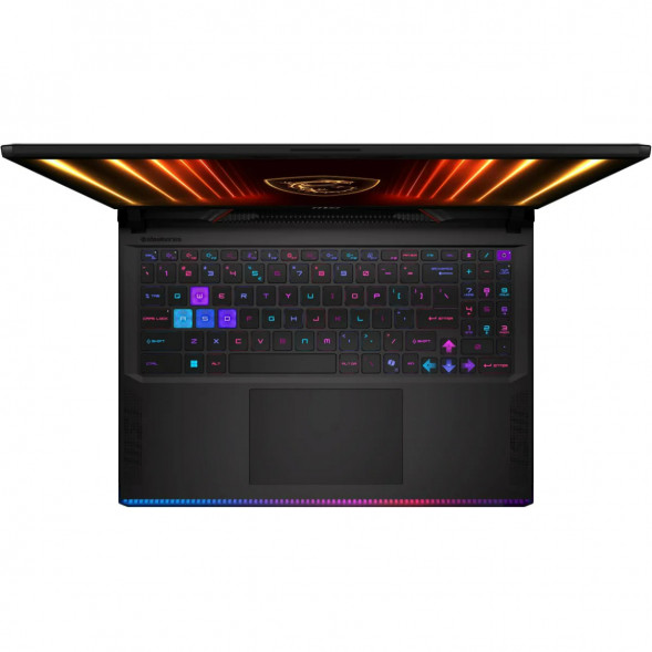 Ноутбук MSI Raider 16 HX AI A2XWHG-814XRU (16&amp;quot;, IPS, Intel Core Ultra 7 255HX 2.4ГГц, 20 ядер, 32ГБ DDR5, 1ТБ SSD, NVIDIA GeForce RTX 5070 Ti 12 ГБ, FreeDOS), черный в Комсомольске-на-Амуре