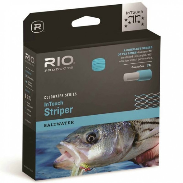 Леска RIO Intouch Striper 30ft Sink Tip, Black/Blue в Комсомольске-на-Амуре