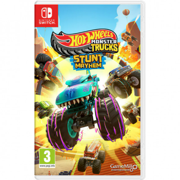 Игра Hot Wheels Monster Trucks: Stunt Mayhem [Nintendo Switch, английская версия] в Комсомольске-на-Амуре
