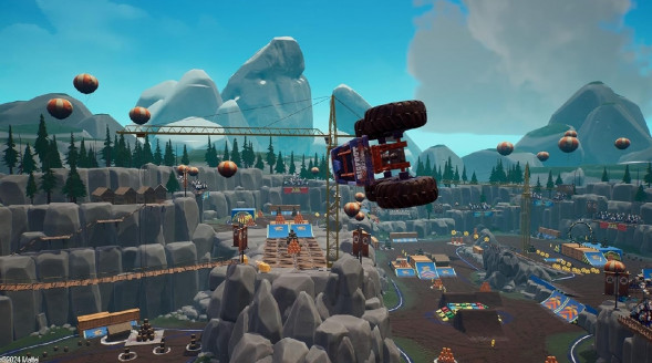 Игра Hot Wheels Monster Trucks: Stunt Mayhem [Nintendo Switch, английская версия] в Комсомольске-на-Амуре