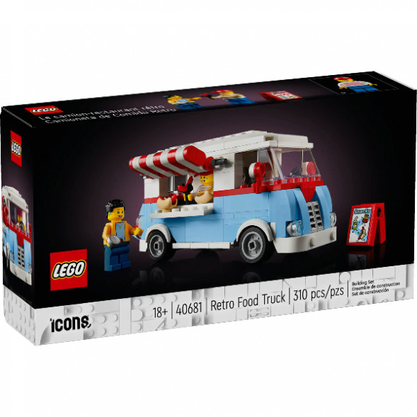 Конструктор LEGO Icons 40681 Ретро фуд трак в Комсомольске-на-Амуре