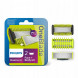 Сменные лезвия Philips OneBlade 2 шт. + 1 шт. Body kit QP620/50 в Комсомольске-на-Амуре