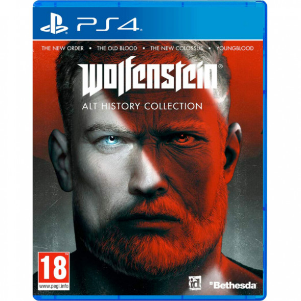 Игра Wolfenstein: Alt History Collection [PS4, английская версия] в Комсомольске-на-Амуре
