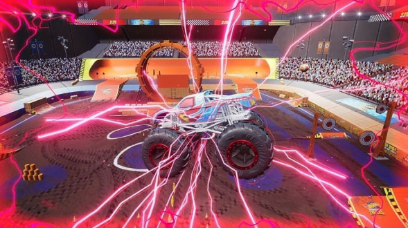 Игра Hot Wheels Monster Trucks: Stunt Mayhem [PS4, английская версия] в Комсомольске-на-Амуре