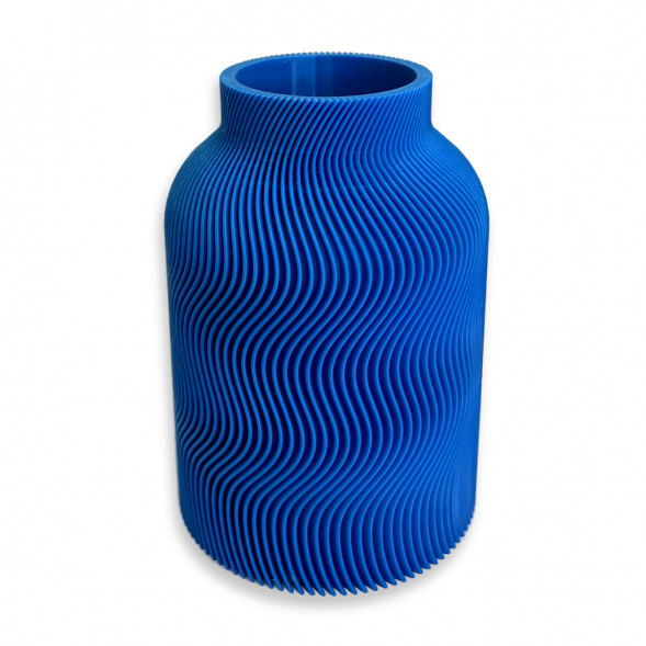 Ваза для сухоцветов HatRom Wave, синий в Комсомольске-на-Амуре