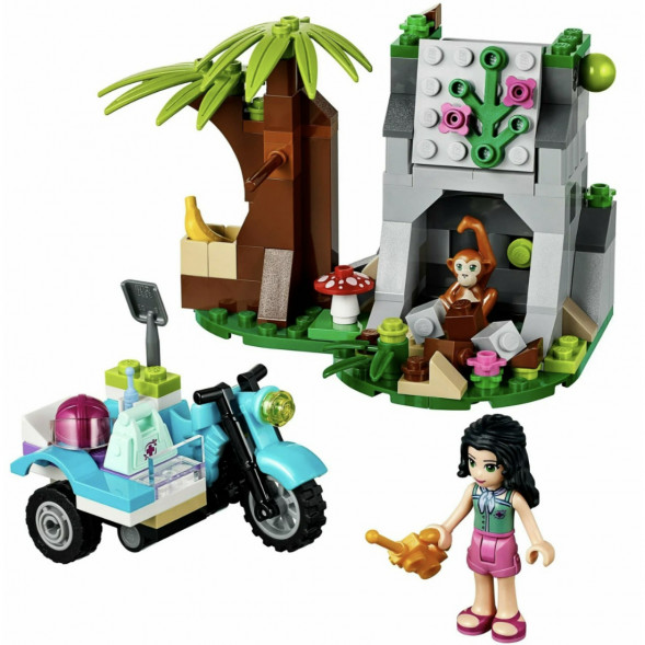 Конструктор LEGO Friends 41032 Джунгли: Мотоцикл скорой помощи в Комсомольске-на-Амуре