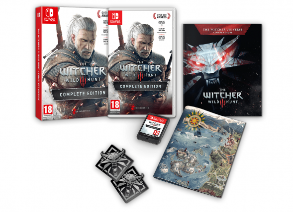 Игра Witcher 3 Wild Hunt Complete Edition (Ведьмак 3: Дикая Охота - Полное Издание) (Русская версия) для Nintendo Switch в Комсомольске-на-Амуре