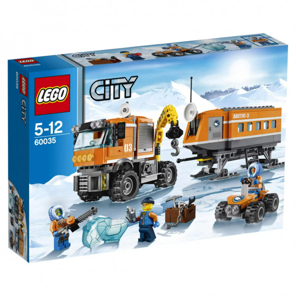 Конструктор LEGO City 60035 Передвижная арктическая станция в Комсомольске-на-Амуре