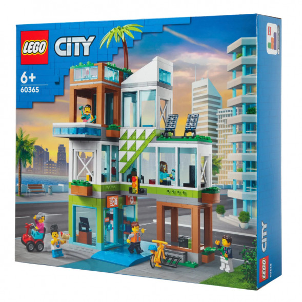 Конструктор LEGO City 60365 Многоквартирный дом в Комсомольске-на-Амуре