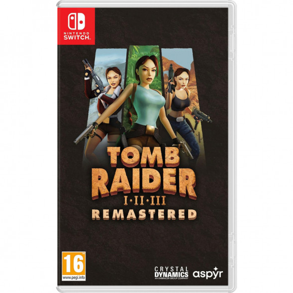 Игра Tomb Raider I-III Remastered [Nintendo Switch, русская версия] в Комсомольске-на-Амуре