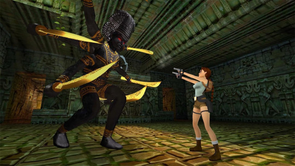 Игра Tomb Raider I-III Remastered [Nintendo Switch, русская версия] в Комсомольске-на-Амуре