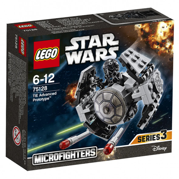 Конструктор LEGO Star Wars 75128 Усовершенствованный прототип истребителя TIE в Комсомольске-на-Амуре