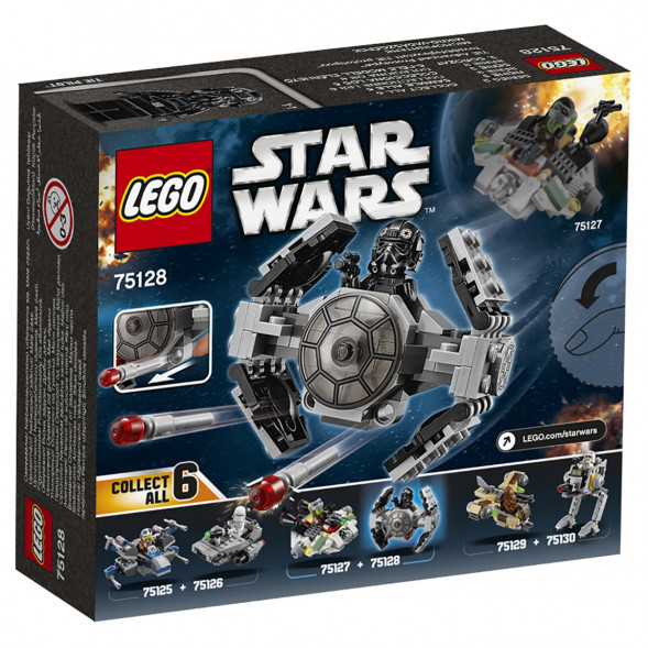 Конструктор LEGO Star Wars 75128 Усовершенствованный прототип истребителя TIE в Комсомольске-на-Амуре
