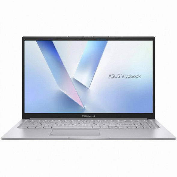 Ноутбук ASUS Vivobook 15 X1504MA-BQ058 (15.6&amp;quot;, IPS, Intel Core 5 320 1.5ГГц, 6 ядер, 16ГБ DDR5, 512ГБ SSD, Intel Graphics, без ОС), серебристый в Комсомольске-на-Амуре